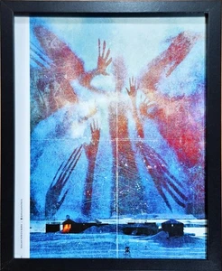 Kealean Burke John Carpenter's The Thing Framed 9x12" A4 Sized Horror Print Art - Picture 1 of 1