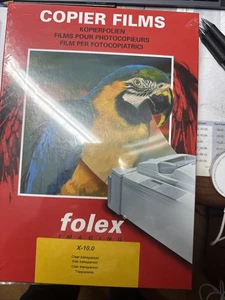 Kopierfolien folex Imaging x 10.0 Overhead Projektor Projektionsfolien - Bild 1 von 2