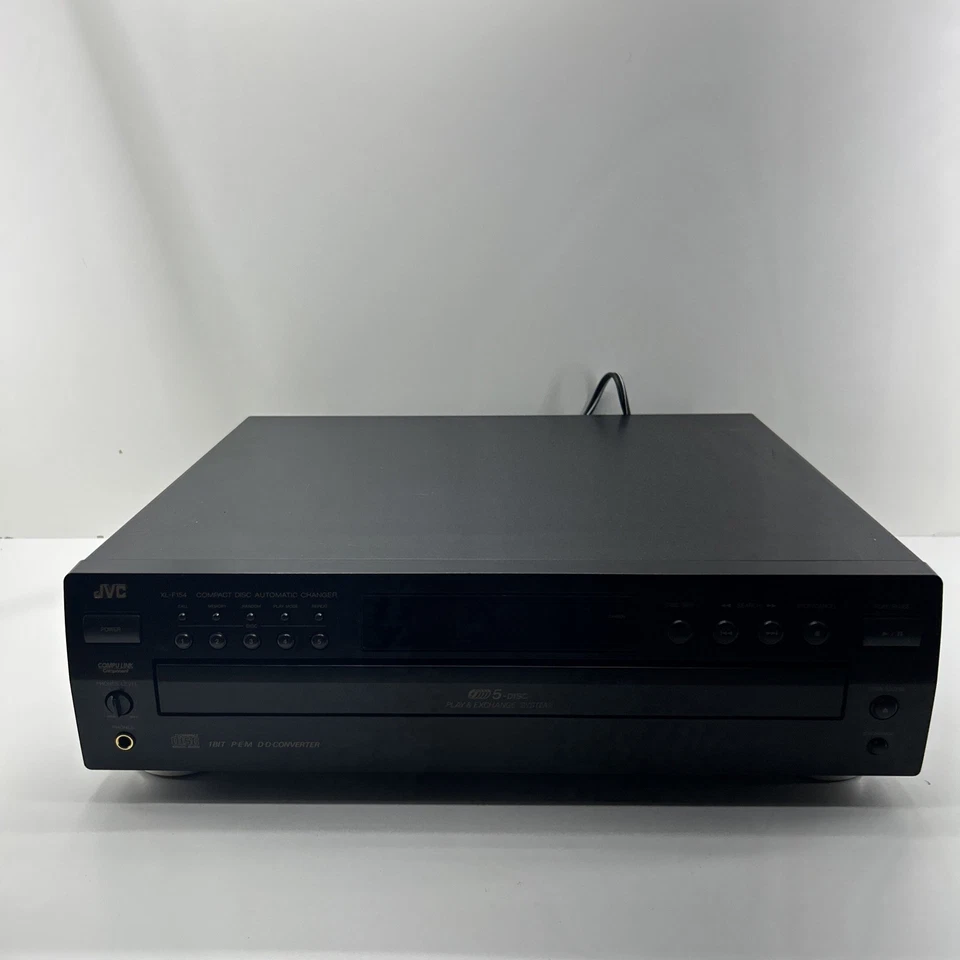 UNTESTED JVC XL-F154 CD Player 5 Disc Carousel / Changer-No Remote- *READ - Image 1 of 4