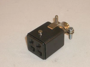 TOMA DE CORRIENTE CINCH JONES HERMOSA MOLEX S-304-CCT 38331-8004 4 PINES PARA YAESU KENWOOD - Imagen 1 de 2