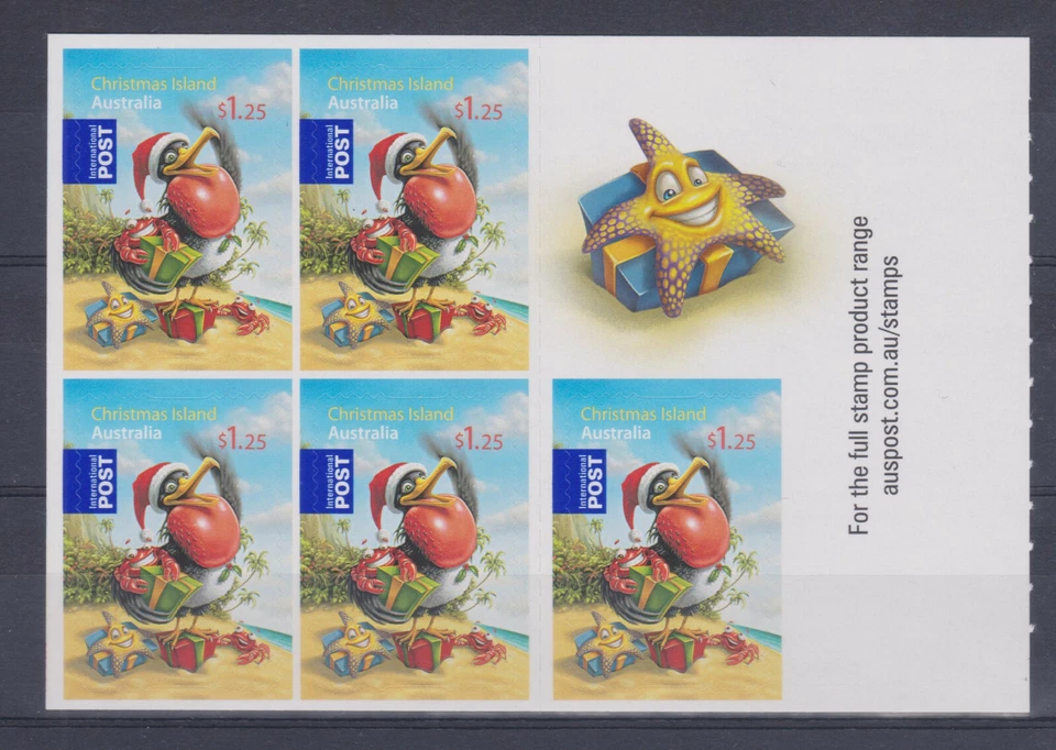 ISLA DE NAVIDAD SG 660 MNH COMO NUEVO SELLO FOLLETO PANEL 2009 NAVIDAD S/A Foto 1 de 1