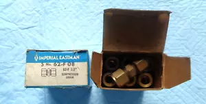 7 pcs. NOS Imperial Eastman Gould 62F 62-F 08 Brass 1/2" Compression Union - Picture 1 of 2