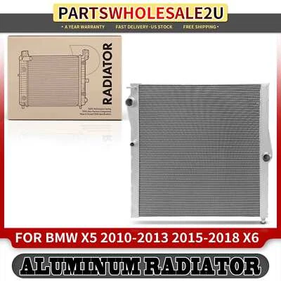 Radiador sin enfriador de aceite para BMW X6 2010-2019 X5 2010-2013 2015-2018 V8 4,4 L Foto 1 de 4