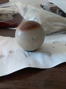 Antique Vintage Harley Davidson Parts Marble? Stone Shifter Knob 1920s 1930s - Picture 1 of 11