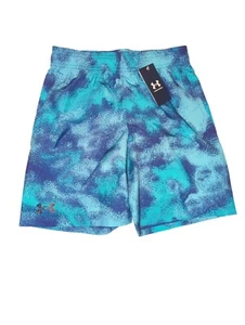 NEW Under Armour Boys UA Woven Painted Shorts Size Medium Youth With Pockets - Picture 1 of 5