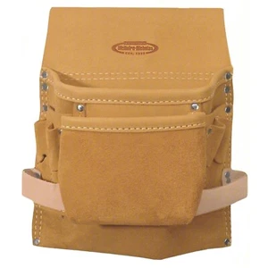 823 8 Pkt. McGuire-Nicholas Carpenter's Pouch, Classic Leather, - Picture 1 of 5