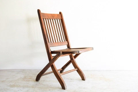 vintage antique childs wood folding chair antique children’s wooden deck chair Cover