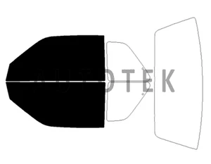 Película precortada ventana frontal de 2 puertas cualquier tono de tinte para Dodge Shadow 2 puertas 1987-1995 - Imagen 1 de 10