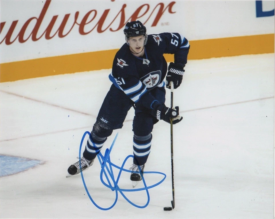 Winnipeg Jets Tyler Myers Autographed Signed 8x10 NHL Photo COA #4 - Image 1 of 1
