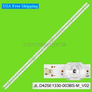 LED strips For Hisense 43H6570G 43H6500G 43R6000GM JL.D425E1330-003BS-M_V02 - Picture 1 of 7