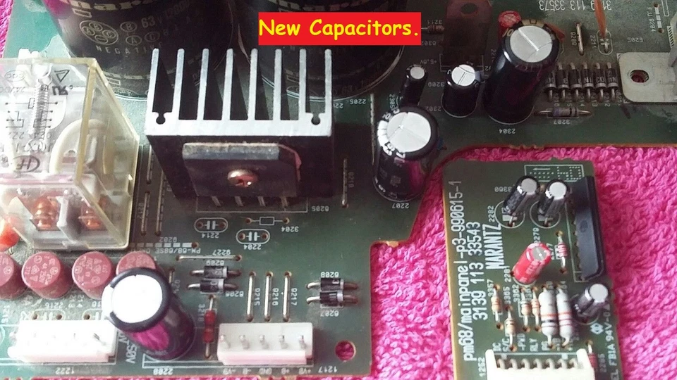 Marantz PM7200 (Protection Repair Kit) & Power Panel Upgrade . - image 1 of 3