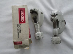2 Ridgid Tubing Cutters #10, #105 Both Unused 1 In Box - Picture 1 of 3