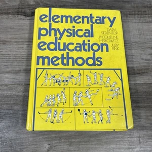 Vintage 1984, ,"Elementary Physical Education Methods" Hardcover Book - Picture 1 of 4
