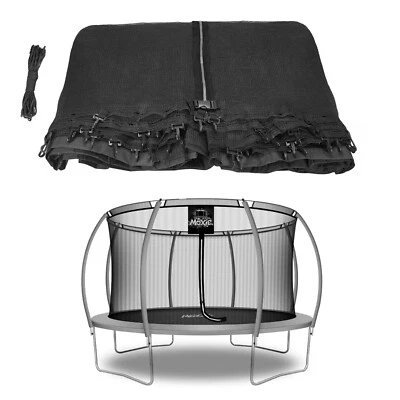 Red de seguridad envolvente de recinto de repuesto para trampolín, red de anillo superior protectora Foto 1 de 4