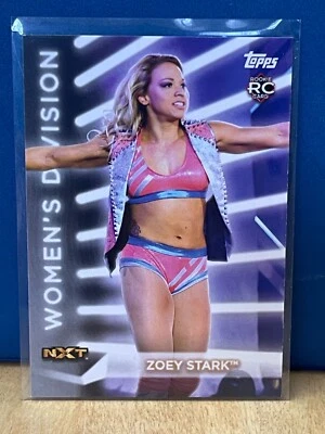 2021 Topps WWE Women's Division Roster NXT RC #R-50 Zoey Stark - Image 1 of 2