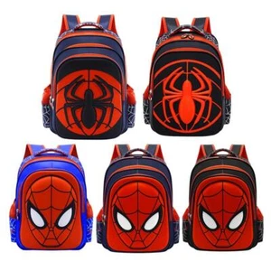 3D Kid Toddler Backpack Waterproof Cartoon Spider Snack School Bag for Child/Man - Picture 1 of 12