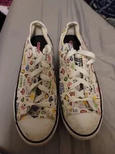 Converse Gr. 3 Junior Chuck Taylor Gamer All Star Weiß Sneaker Schuhe  - Bild 1 von 5