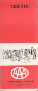 Hoja de ruta AAA 1966: Toronto nuevo de lote antiguo - Imagen 1 de 1