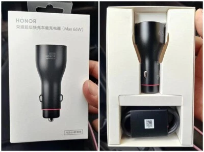 Original Honor SuperCharge Car Charger Max 66 W with Type-C Cable Special Offer - Image 1 of 2