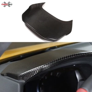 DRY Carbon Fiber Dash Trim Cover For Toyota Supra A90 A91 MKV 2020+ Interior - Picture 1 of 6