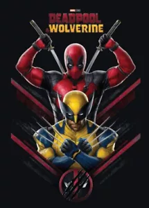 Deadpool & Wolverine (Deadpool 3) Película - Tarjeta Promocional 18 - Jackman Reynolds - Imagen 1 de 2