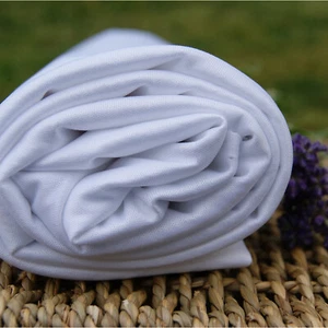White PUL Fabric, Poly-Urethane Laminated Fabric, waterproof - Picture 1 of 2
