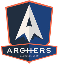 Archers Lacrosse Club 4 Inch Pll Lacrosse Die-Cut Decal Sticker *Free Shipping