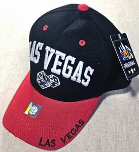 Gorra Las Vegas Nevada Nueva Con Etiquetas Ajustable Trasera Dados Juego Bordada Gorra - Imagen 1 de 7