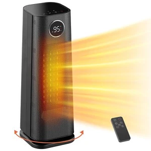 Space Heater for Indoor Use, 1500W Fast Electric Portable Ceramic Heaters wit... - Picture 1 of 8