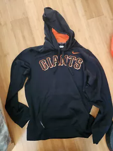 Women's San Francisco Giants Nike MLB Baseball Hoodie Black Size M NEW BNWT - Picture 1 of 1