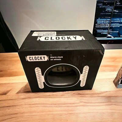 Clocky  Alarm Clock on Wheels! New In Box Run Away Alarm Clock - Image 1 of 3