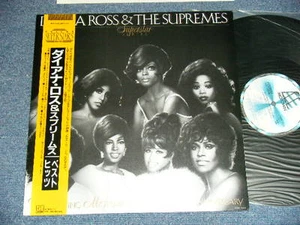 DIANA ROSS & The SUPREMES Japan 1986 LP+Obi MOTOWN SUPERSTAR SERIES - Imagen 1 de 1