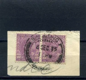 INDIA , 'frag cover'' GEORGE V '' DIC 4 1935 TO U.S.  - Picture 1 of 2