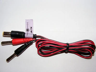 Ladekabel für Sender Graupner JR  -100cm Lang- G - Bild 1 von 2