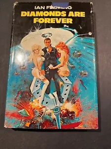 Diamonds Are Forever, von Ian Fleming - 1971 - v. Chr., HC-Buch mit Film-Tie-In-DJ - Bild 1 von 12