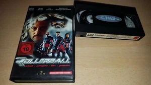 ROLLERBALL - Jean Reno - Verleihtape - uncut - VHS -  ab 18 - Bild 1 von 2