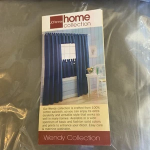 NEW Tab Top Drapes Moss Green 82X72 Wendy Collection JC Penney - Picture 1 of 4
