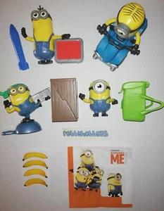 SERIE COMPLETA MAXI MINIONS (END24 - END27) + 4 BPZ KINDER ITALIA PASQUA 2019 - Picture 1 of 1