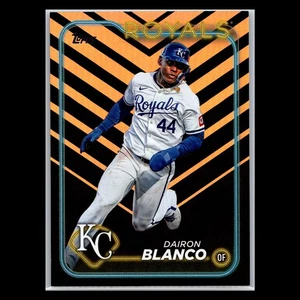 2024 Topps Update Series - #US324 Dairon Blanco Holiday Foil - Royals - Picture 1 of 2