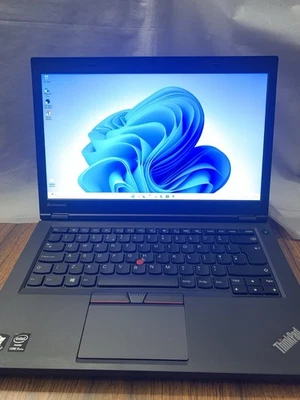 LENOVO Thinkpad T440p i5-4300M 2.60GHz, 8GB RAM, 240GB SSD, Win11 pro, Keyb UK - Immagine 1 di 4