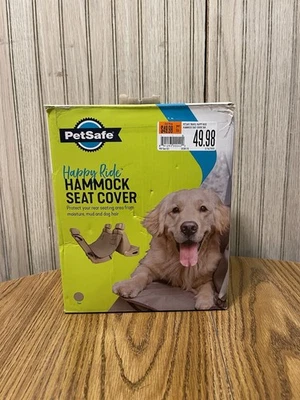 PetSafe Happy Ride Hammock Seat Cover - Tan - NEW  (Damaged Box) - Image 1 of 4