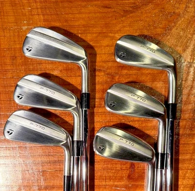 ◼️6pcs◼️ TaylorMade P770 2024 Iron Set 6clubs 5-9,Pw Shaft DG EX TOUR ISSUE X100 - Image 1 of 4