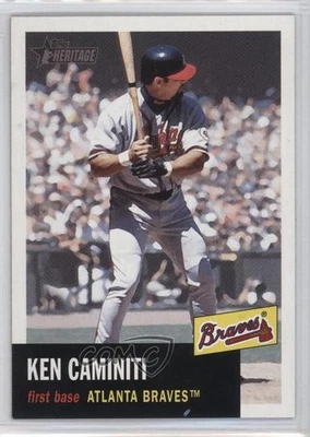 2002 Topps Heritage Ken Caminiti #293 - Image 1 of 2