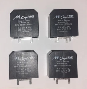 Quad Quartetto di Condensatori Mundorf M Cap RXF 3,3uF 600V accoppiati - Zdjęcie 1 z 1