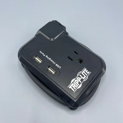 Tripp Lite Protect It 1.5FT 3 Outlet 1050Joules Travel Size Surge Protector - Image 1 of 4
