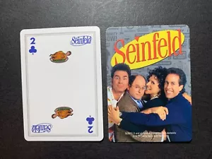 carta da gioco swap SEINFELD TURKEY due di club - Foto 1 di 2