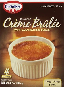 Dr. Oetker, Creme Brulee Mix, 4 porciones, 3,7 oz (paquete de 3) NUEVO ENVÍO GRATUITO - Imagen 1 de 12