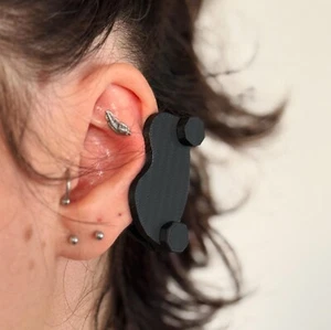 Keloid Compression Earring Bean Medical Post-Surgery Pressure Scar Treatment - Picture 1 of 5