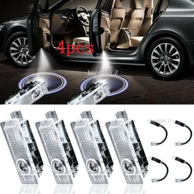 4PCS Car LED Cool Laser Courtesy Puddle Lights Ambient Light For BMW 2004-2018 - Image 1 of 4