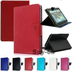 Universal Folding Folio Case Stand Cover For Lenovo Tab 7" 8" 10.1" 10.3" Tablet - Picture 1 of 41